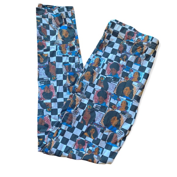 ON FIRE WOMENS GOOD VIBES NWT leggings size XL - Picture 3 of 7